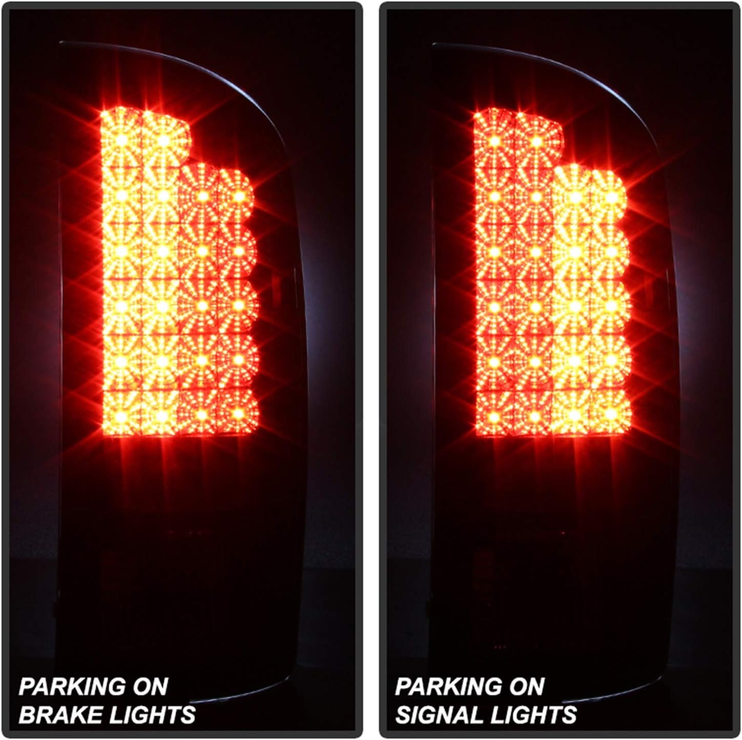 Spyder Dodge Ram 1500 02-06/ Ram 2500 02-05 /Ram 3500 02-05 LED Tail Lights - Black