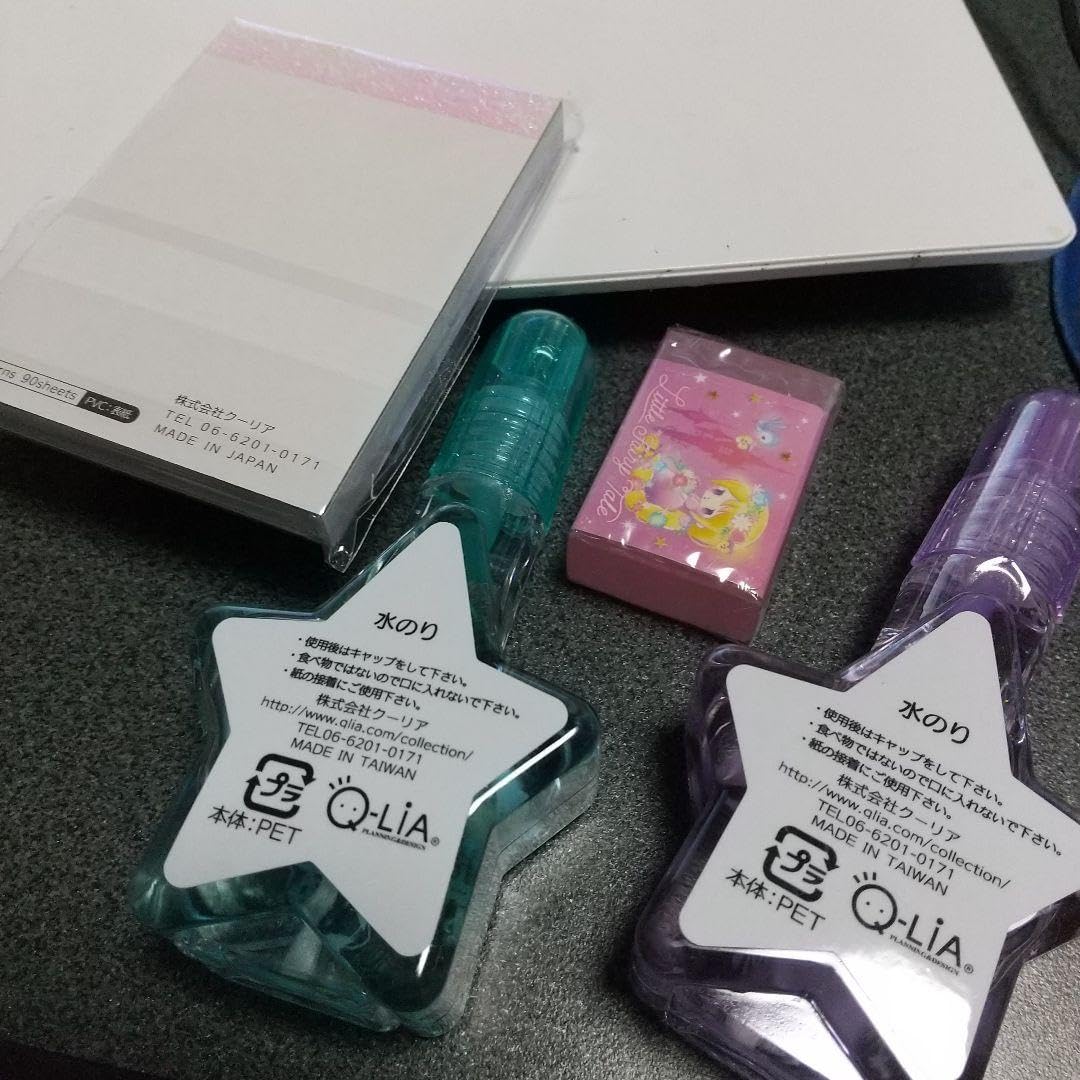 Amazon.co.jp: 4種類セット リトルフェアリーテイル 文房具セット 水