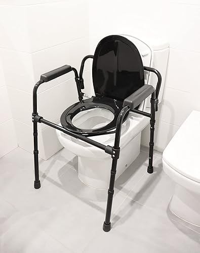 Miniatura 7 de PEPE Mobility Cómoda 3 en 1 con estructura resistente de soporte de doble barra transversal, silla estable con cubo, capacidad de peso de 300