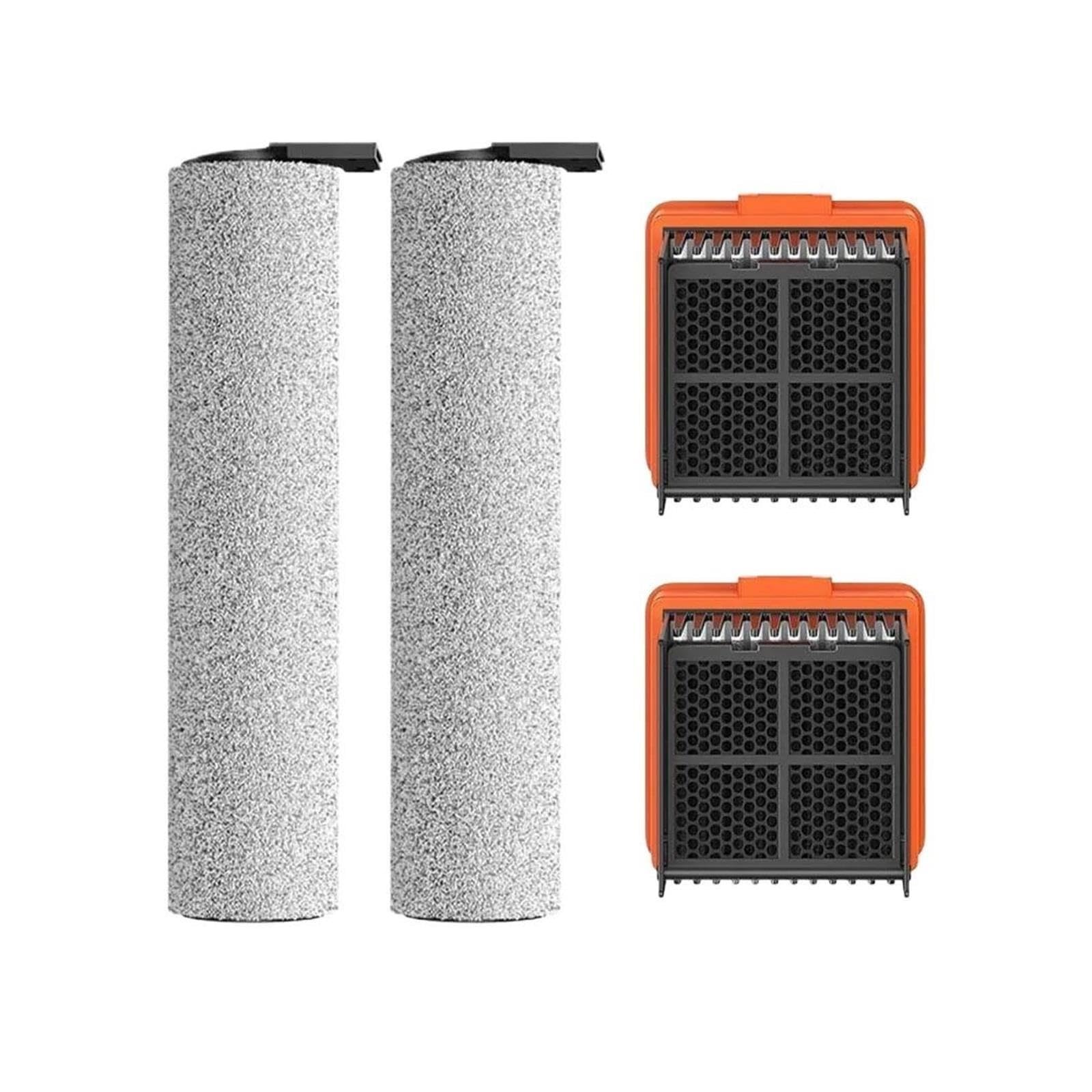 Filtros desodorantes en barra con cepillo principal, compatibles con Uwant, D100/D100 Pro/D5/D5 Pro, piezas de aspiradora en seco y húmedo(1set)