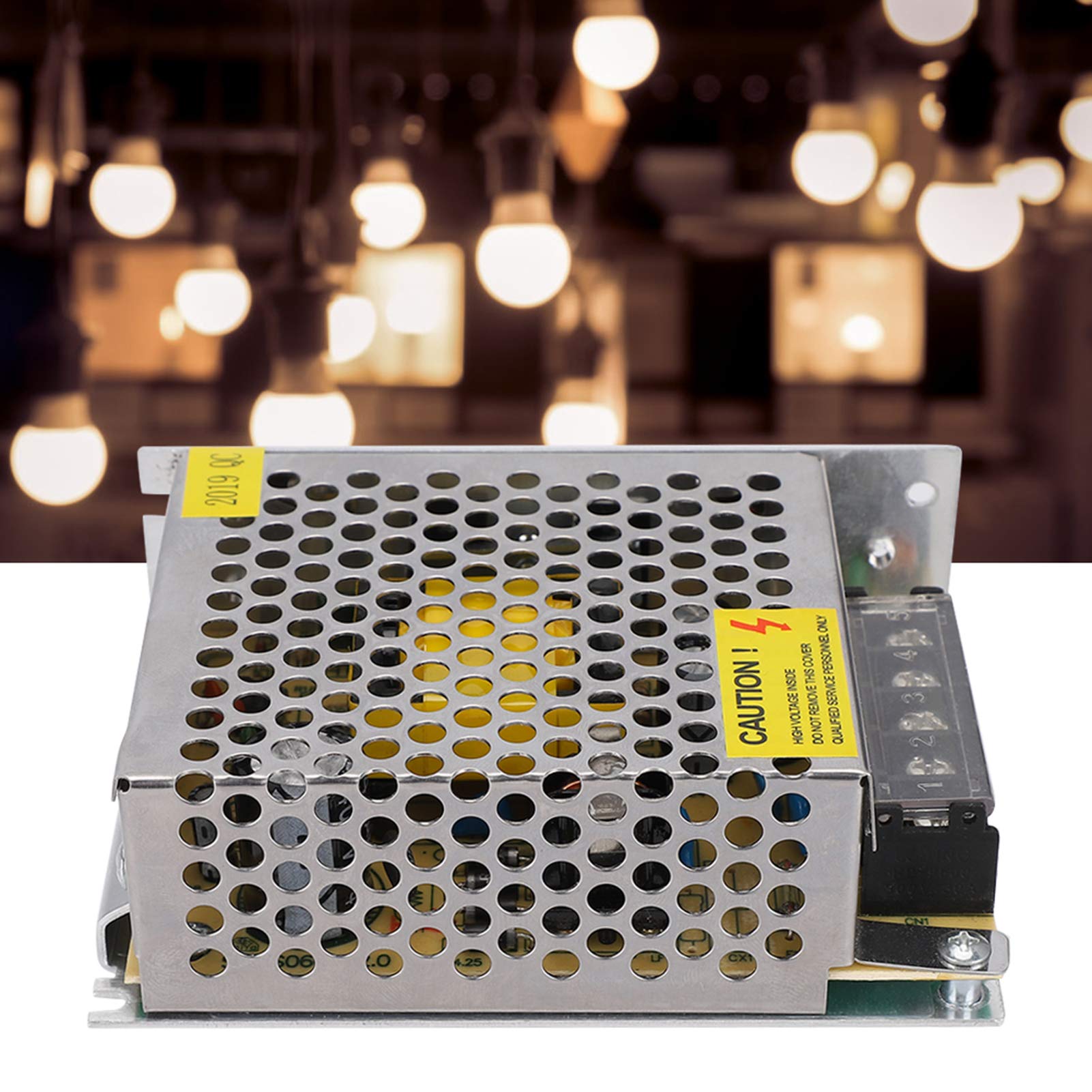 Alimentatore Switching 24V 2A 48W - Trasformatore Da 110/220V AC A DC 24V Con Custodia In Metallo Per LED E Sicurezza - 2