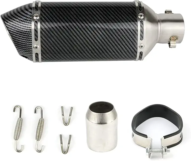 Cartouche Akrapovic: Silencieux Moto Universel 38-51mm avec DB Killer Amovible