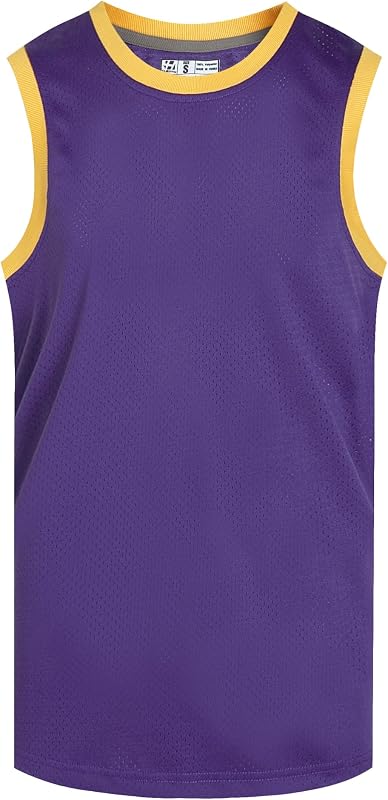Men's Blank Basketball Jerseys Mesh Athletic Sports Shirts Plain Performance Team Uniforms