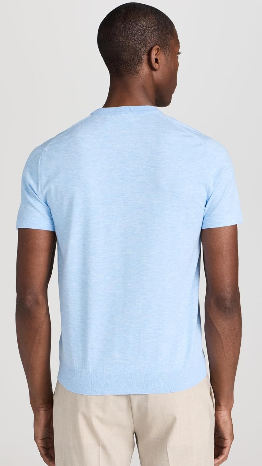 Theory Men's Sarior Tee in Light Bilen - Image 3