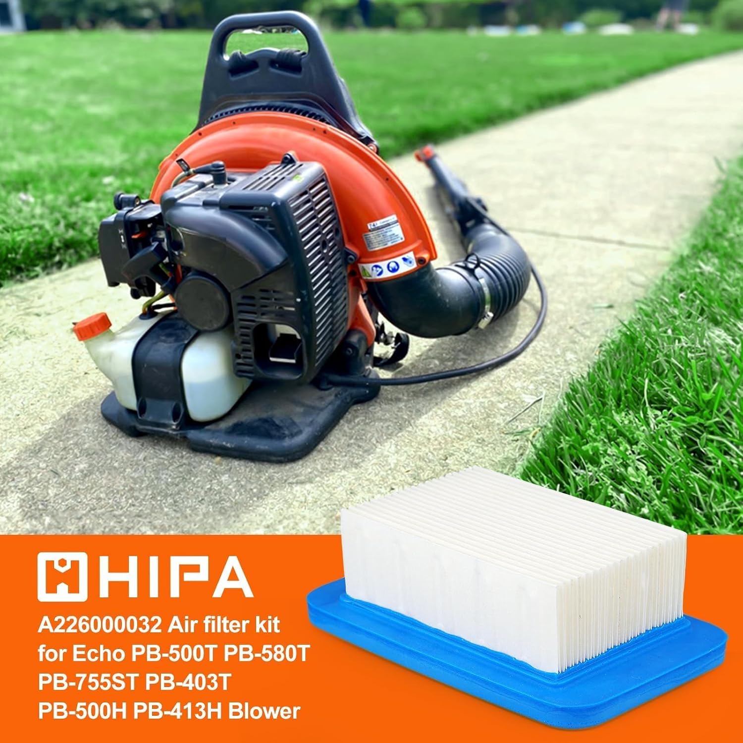 Hipa A226000032 PB-580T PB-755ST Air Filter Echo Blower Tune Up Kit image 2