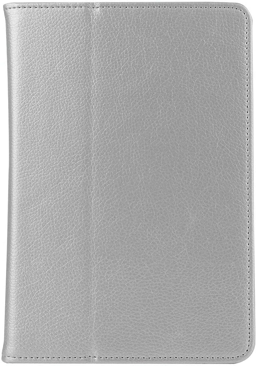 PU Leather Stand Case for iPad Air 1/2 9.7 2017/18 5th/6th Generation Folio Cover (Silver) - Image 5