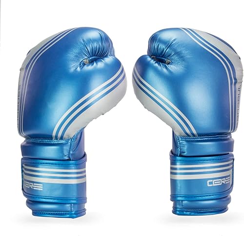 Miniatura 4 de Sanabul Guantes de boxeo Core Gel para hombres y mujeres, guantes avanzados de Muay Thai y Kickboxing, bolsa pesada y boxeo de combate