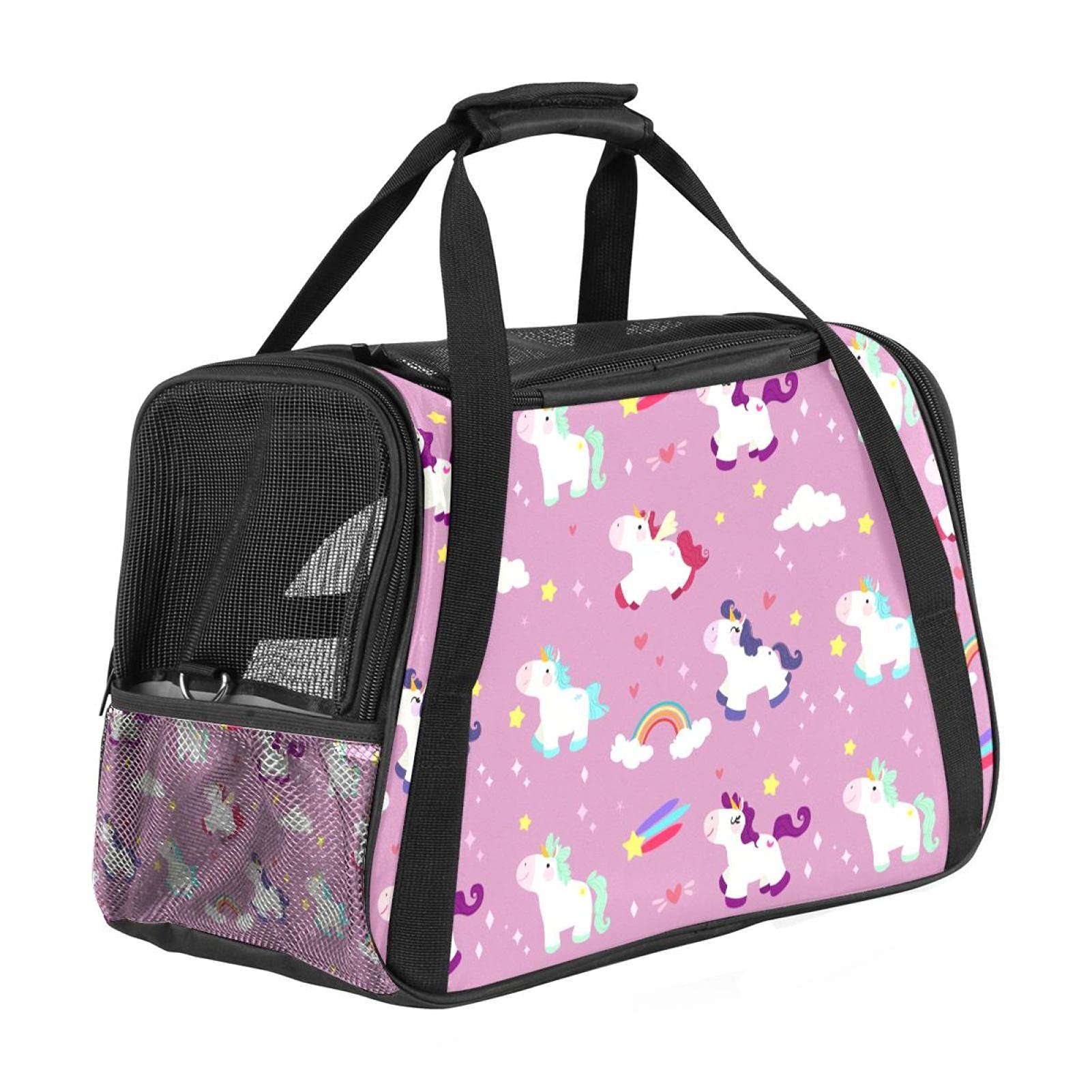 Sac de transport souple animal domestique pour soulager le dos pendant les trajets