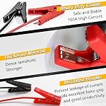Jumper Cables Compatible avec De.Walt 20v Batteries, démarreur de saut de batterie de voiture, 8 Câble de booster automatique de jauge