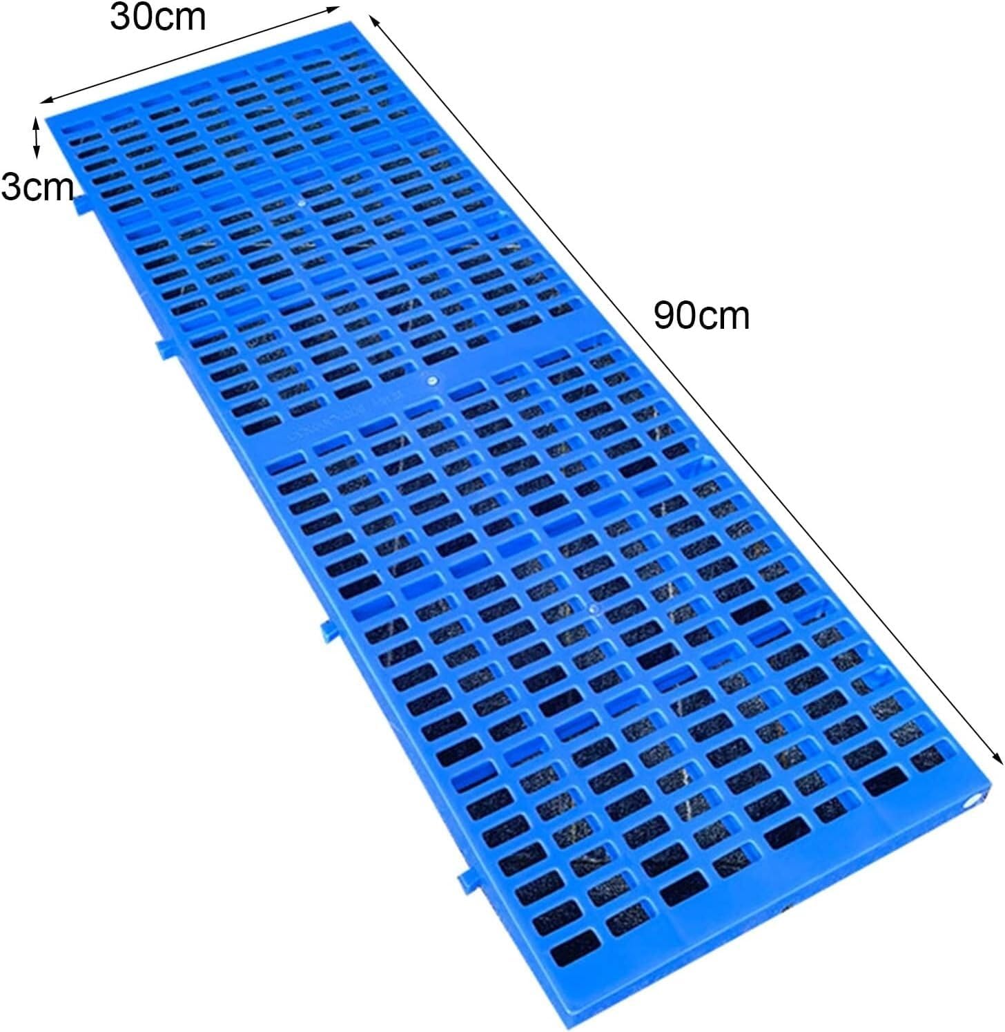LNNW Plastic pallets for Warehouse Storage, Waterproof polyethylene pallets, Easy to Stack Floor Pallets for Garage Supermarket Basement
