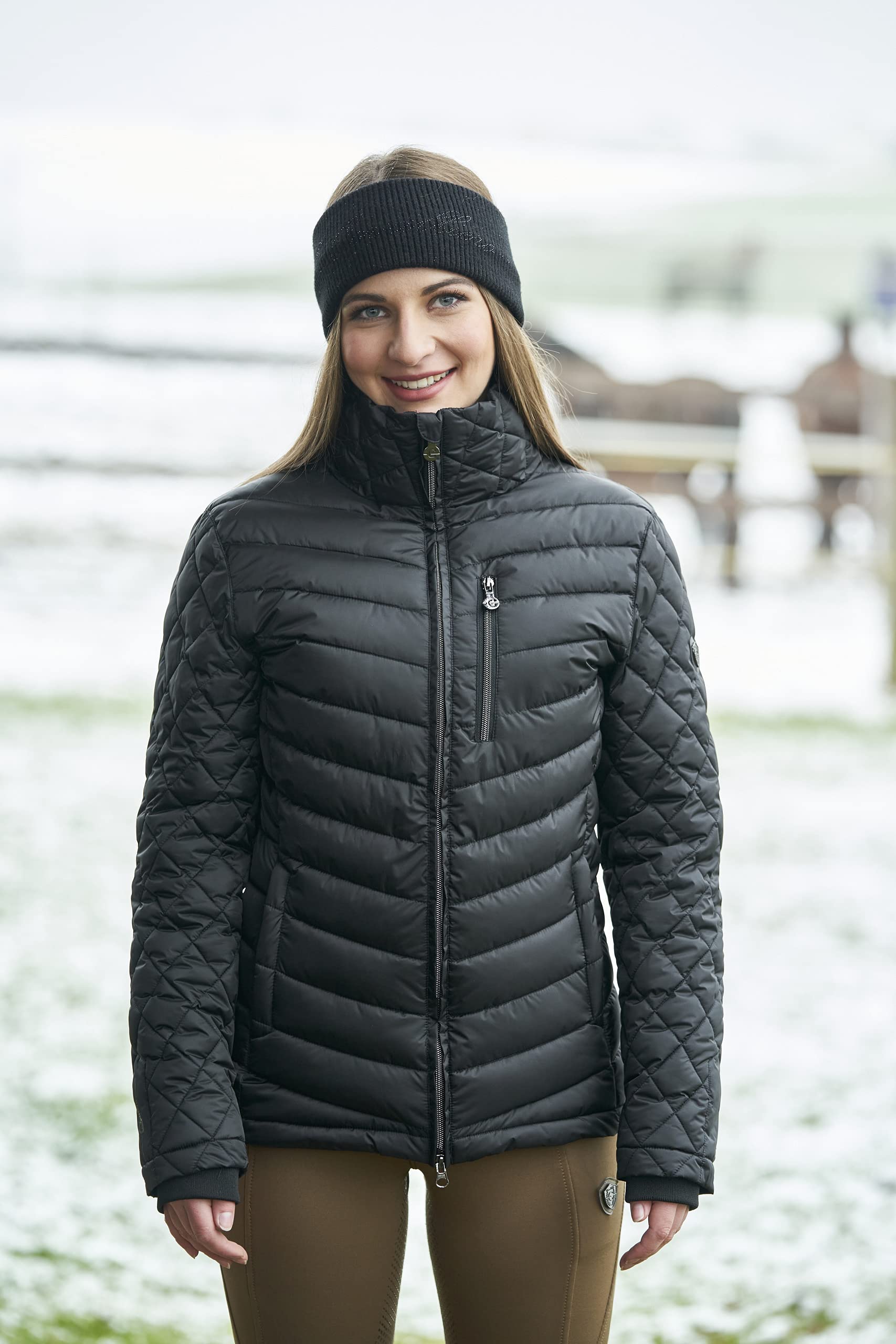 Kerbl Covalliero Damen Steppjacke HW/21 Black : L