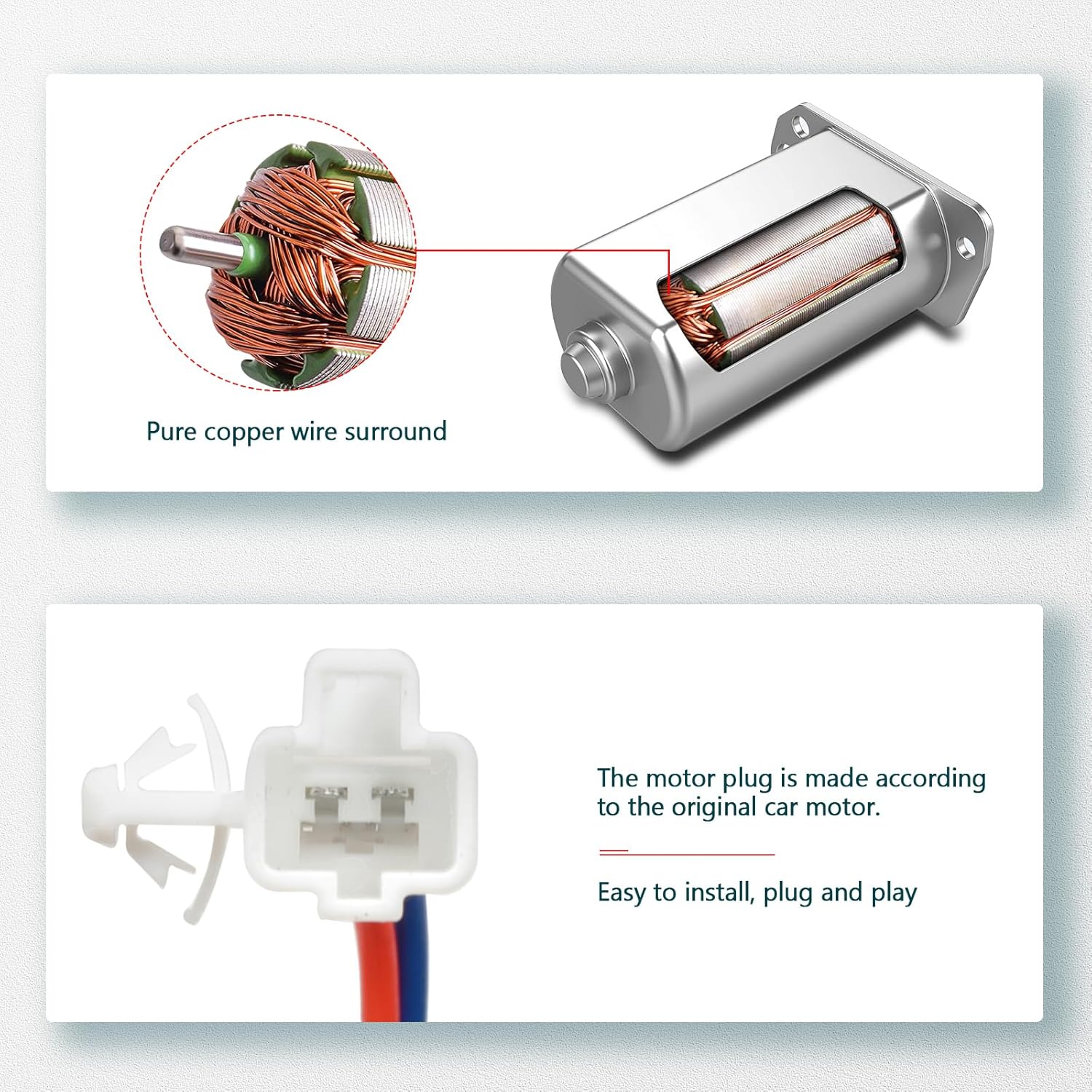 FINDAUTO Front Right Power Window Regulator with Motor Fit for 2000-2006 for Toyota Tundra