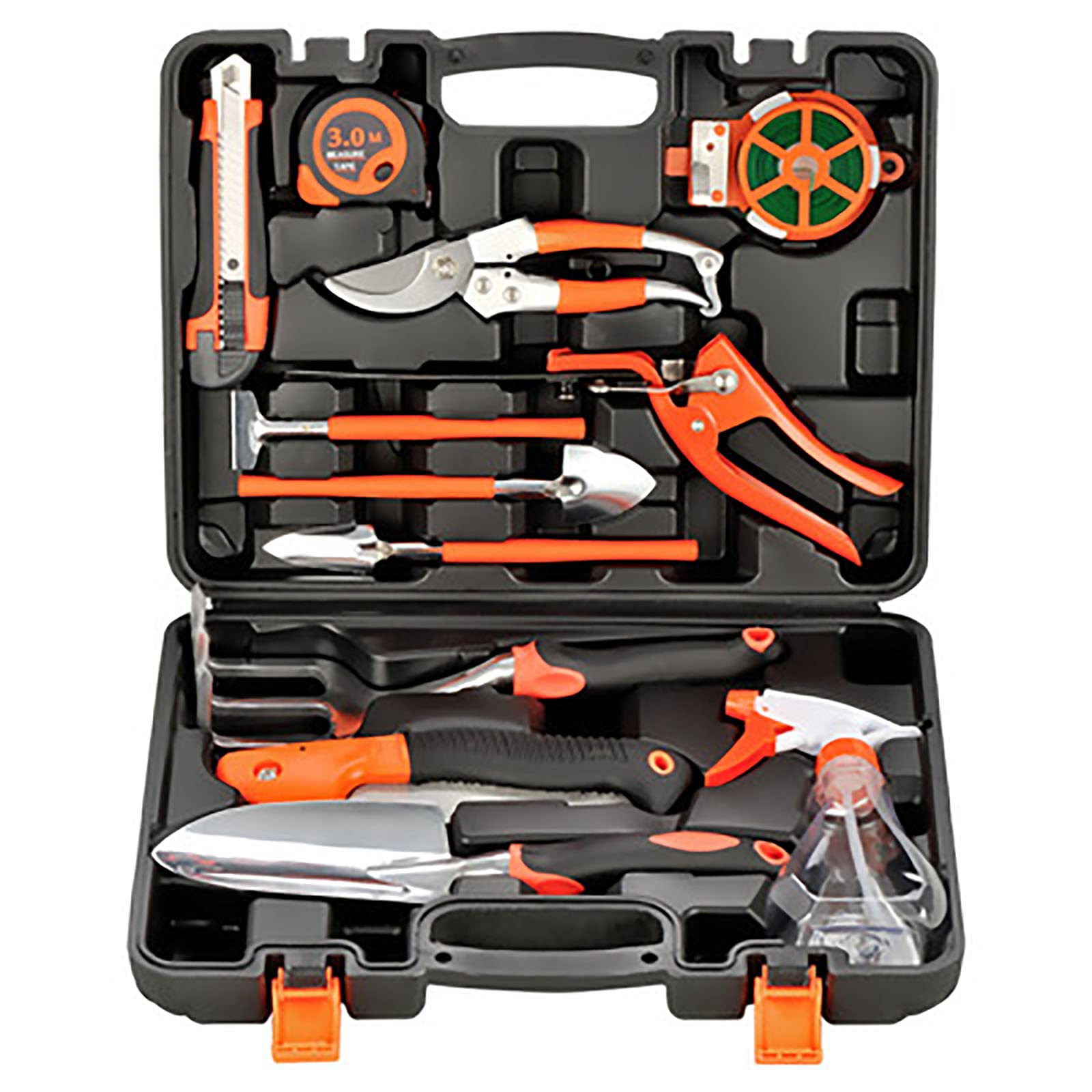 Ensemble d'outils de Jardin en Acier Inoxydable Kit de Plantation à la Main pour l'intérieur et l'extérieur