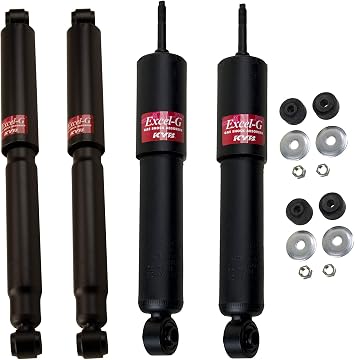 Amazon Com Front And Rear Kyb Excel G Shock Absorbers Kit For Nissan Frontier 2002 04 4wd Automotive