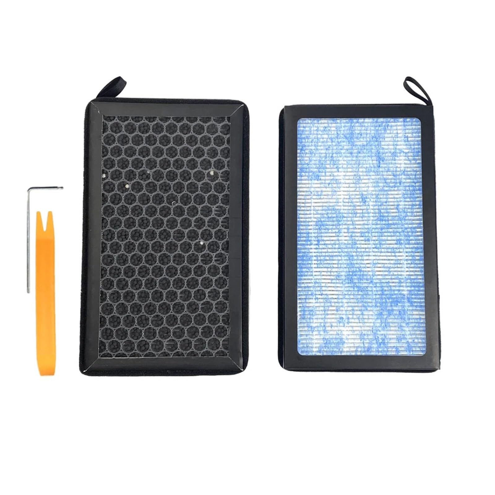 Hdrefirtd Mew Model Fit For Tesla Model Y Juniper 2025-2020 3 Activated Carbon Air Filter Car Air Filter Cabin(Mew Model)