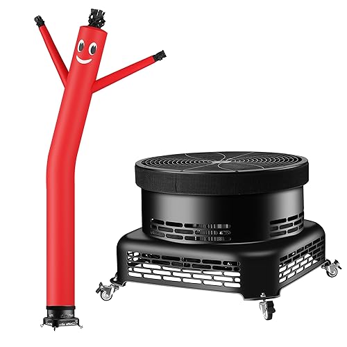 BSMTEK 20FT Air Inflatable Waving Tube Man Set with Blower