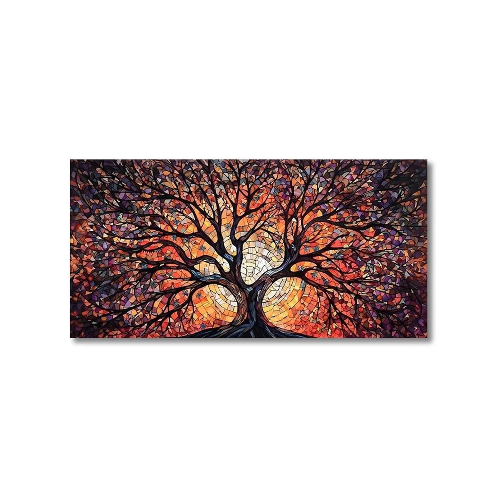 Décoration de maison tableau nature fantastique arbre géant