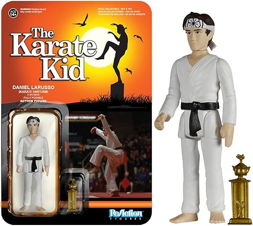 Miniatura 2 de Funko Reaction: El Karate Kid, Karate Daniel Larusso Figura de acción.