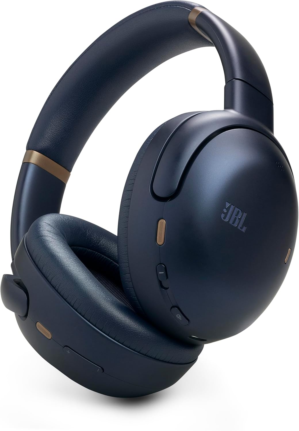 JBL Tour One M3 Wireless Over-Ear Bluetooth Headphones, True Adaptive Noise Cancelling, 70 Hours Playtime, Comfortable, Spatial 360 Sound with Headphone Tracking, USB-C Compatible, Blue