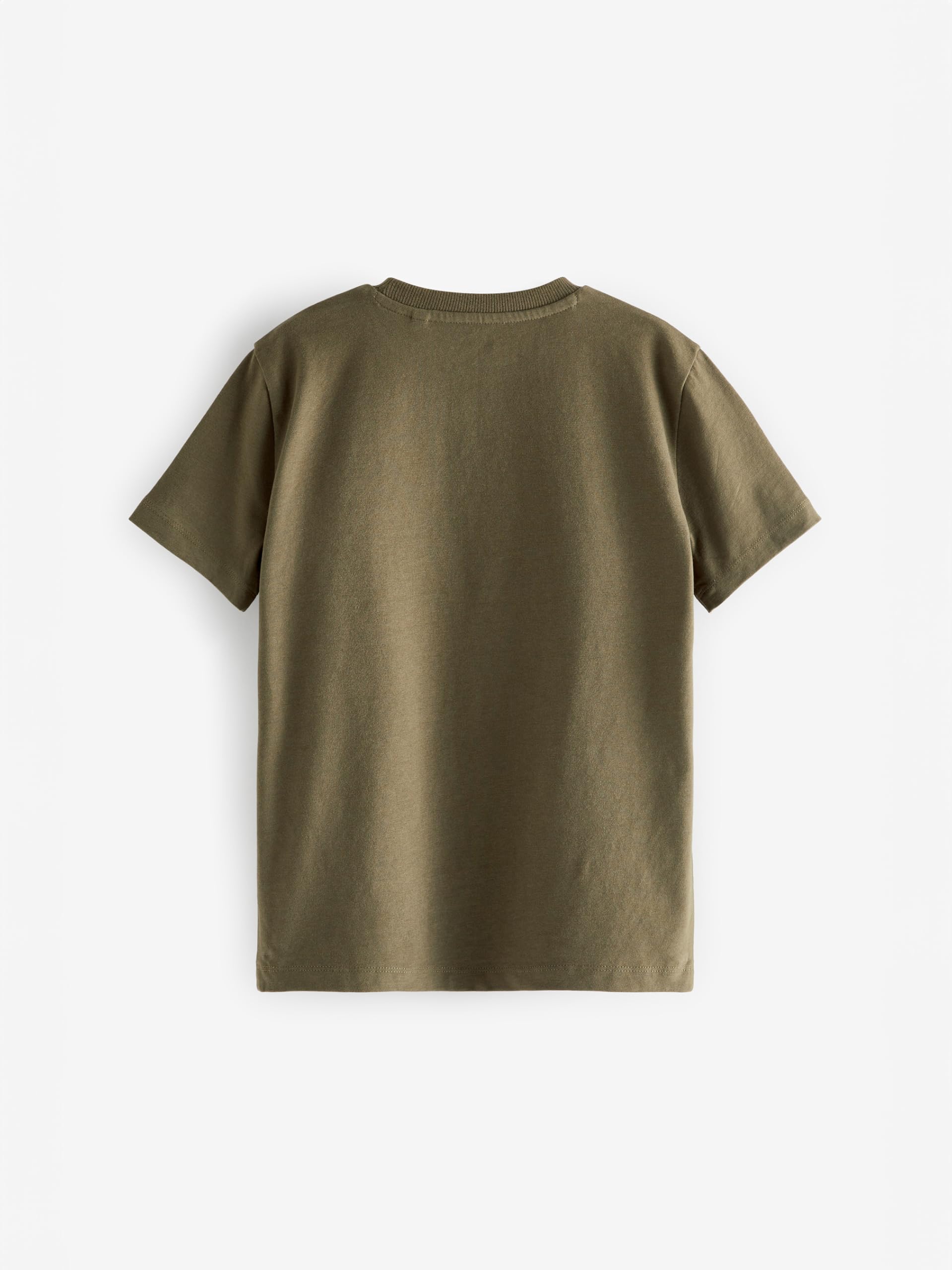 NEXT Garçon T-Shirt à Manches Courtes et cerf brodé, Lot de 4