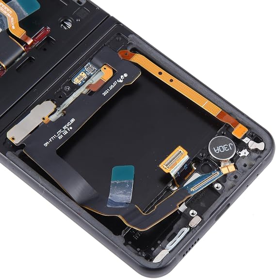 Cell Phone Replacement for Galaxy Z Flip3 SM-F711 LCD Screen Digitizer Full Assembly with Frame Spare Parts