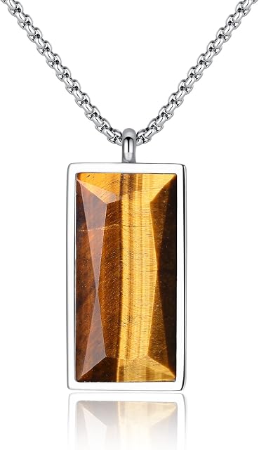 COAI Three-Dimension Stone Crystal Necklace