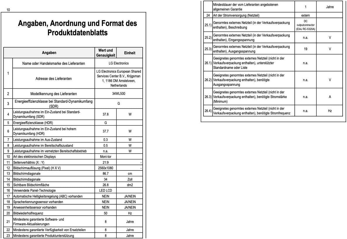 LG 34WL500 Monitor 34 UltraWide 21:9 LED IPS Full HDR 10, 2560 x 1080, Radeon FreeSync 75Hz, 2x HDMI, Uscita Audio, Multitasking, Nero LG 34WL500 Monitor 34 UltraWide 21:9 LED IPS Full HDR 10, 2560 x 1080, Radeon FreeSync 75Hz, 2x HDMI, Uscita Audio, Multitasking, Nero