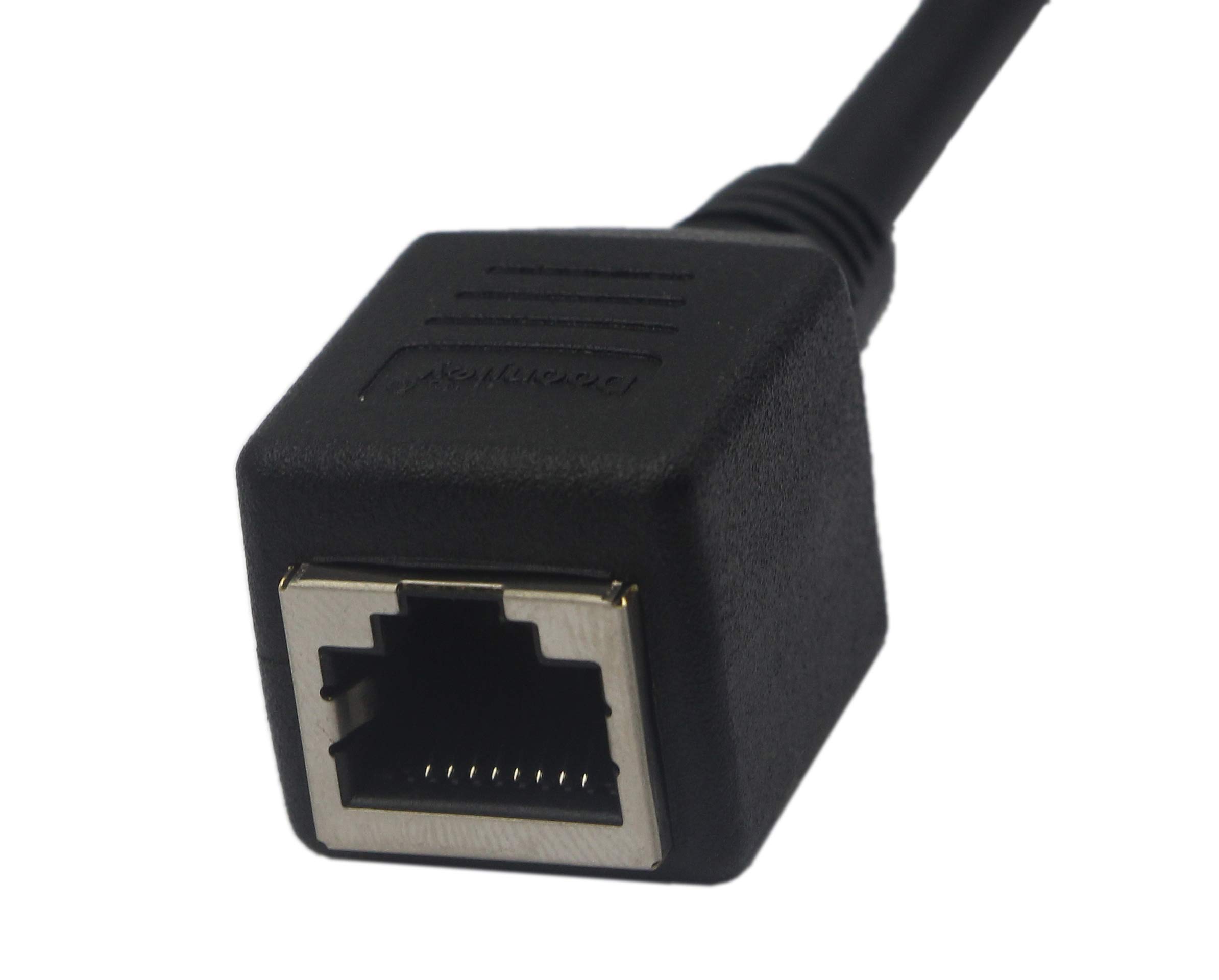 Amazon | CERRXIAN RJ45 - VGAケーブル、VGA 15ピンポートメス＆オス対