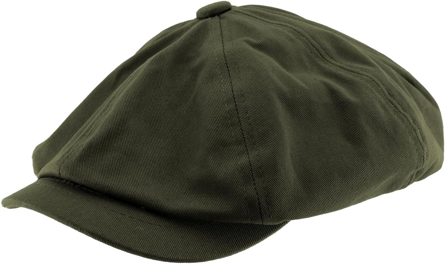 Trendy Apparel Shop XXL Oversized Cotton Newsboy Cap Hat