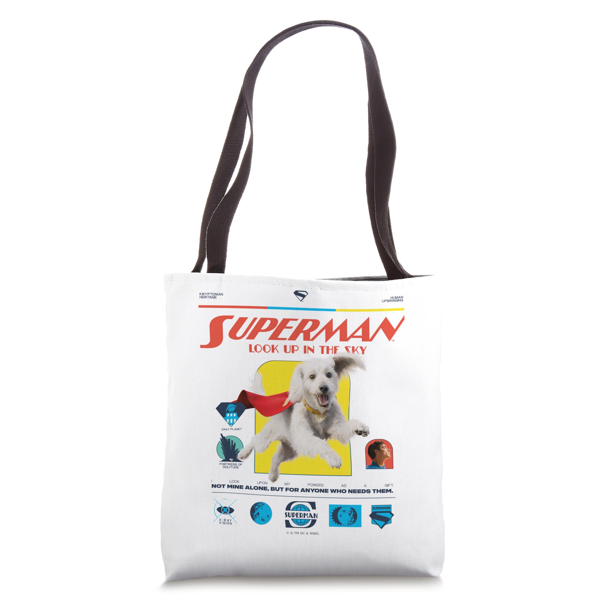 Superman (2025) Krypto Comic Tote Bag