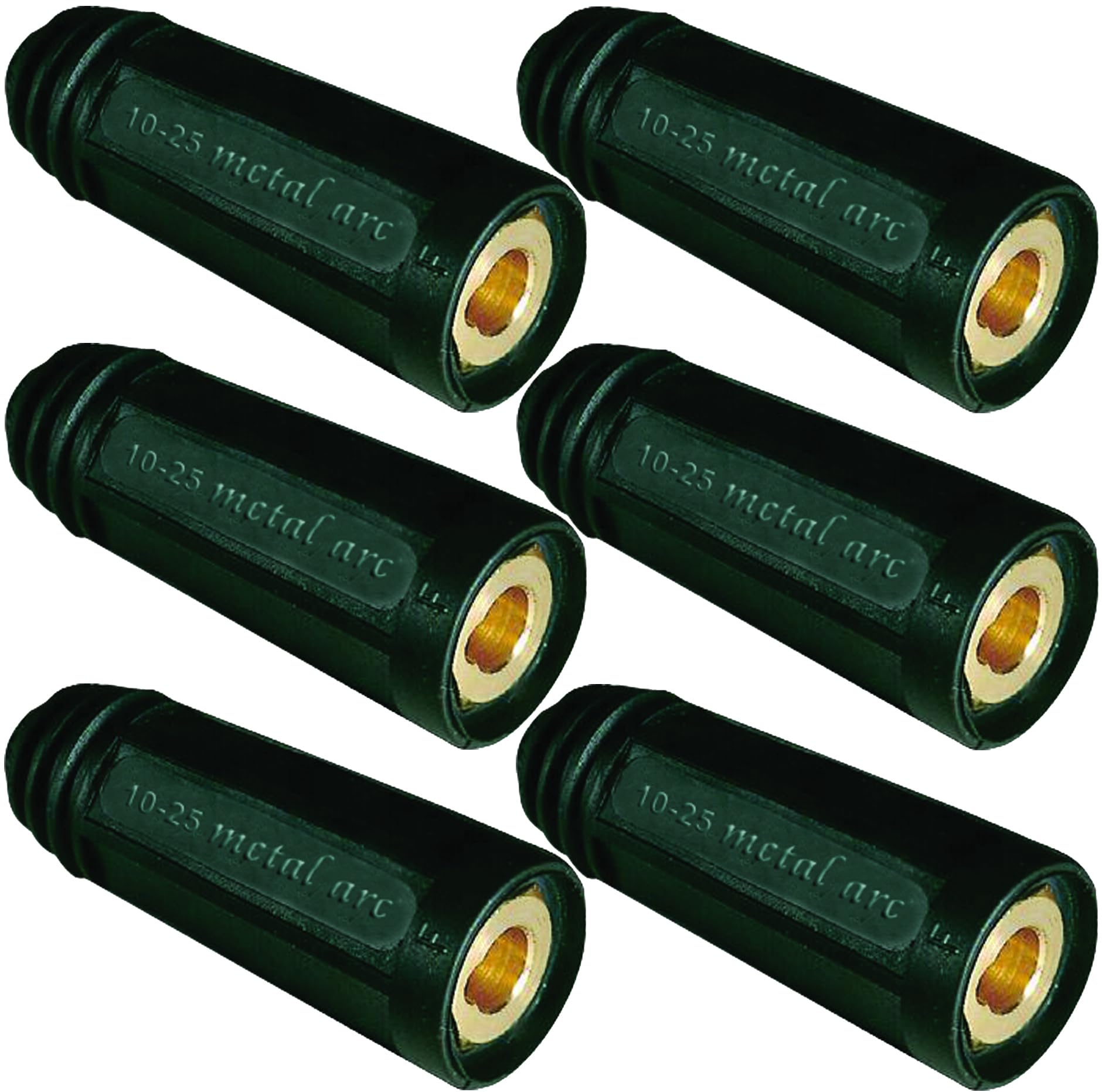 Metal Arc Female Welding Cable Connector CCF Series - FHRJ2F/ CCF201F - 200 Amps (Pack of 6) (B0CPSS2RGL) Amazon Price History, Amazon Price Tracker