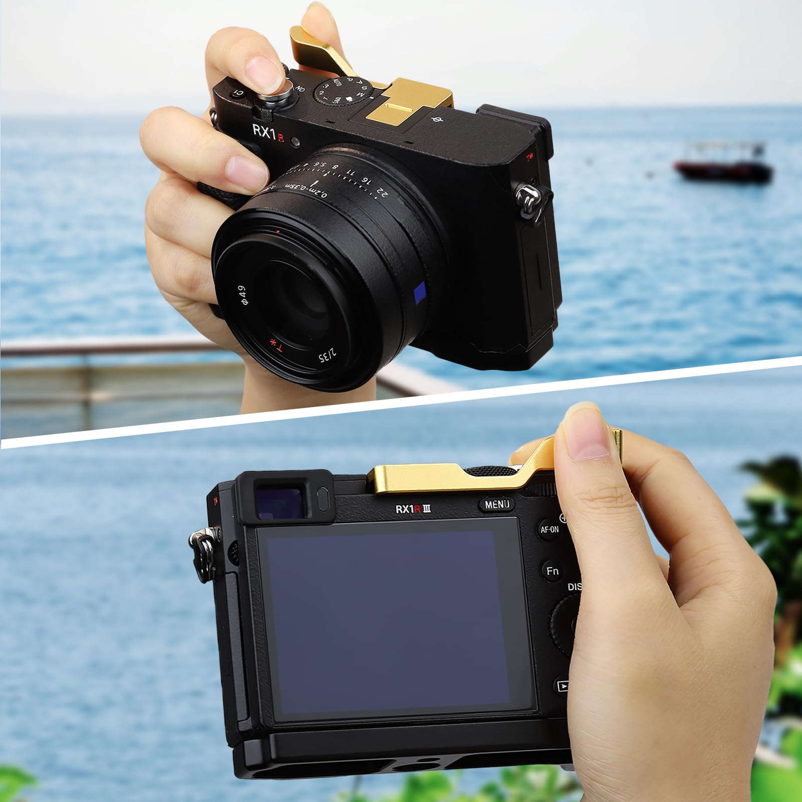 Amazon | Haoge サムハンドグリップ Sony RX1R III カメラアクセサリー