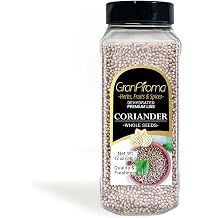 GranAroma Whole Coriander Seeds, 12 oz, Marinades & Dry Rubs, Citrusy Flavor