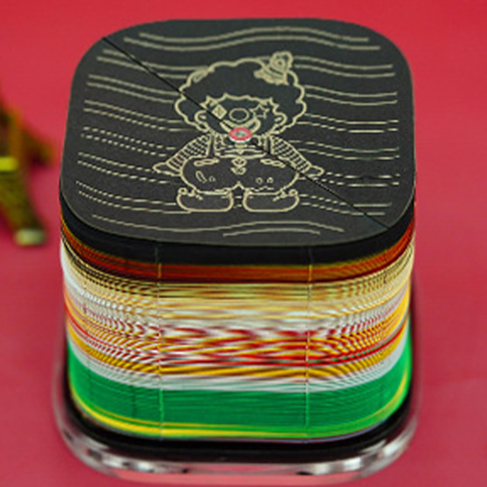 Calendario 3D 3D Del Circo Calendario Da Scrivania | Taccuino Organizer Per Gestione Pianificazione Quotidiana Monitoraggio Faccende Per Adulti Bambini Casa Ufficio Scuola