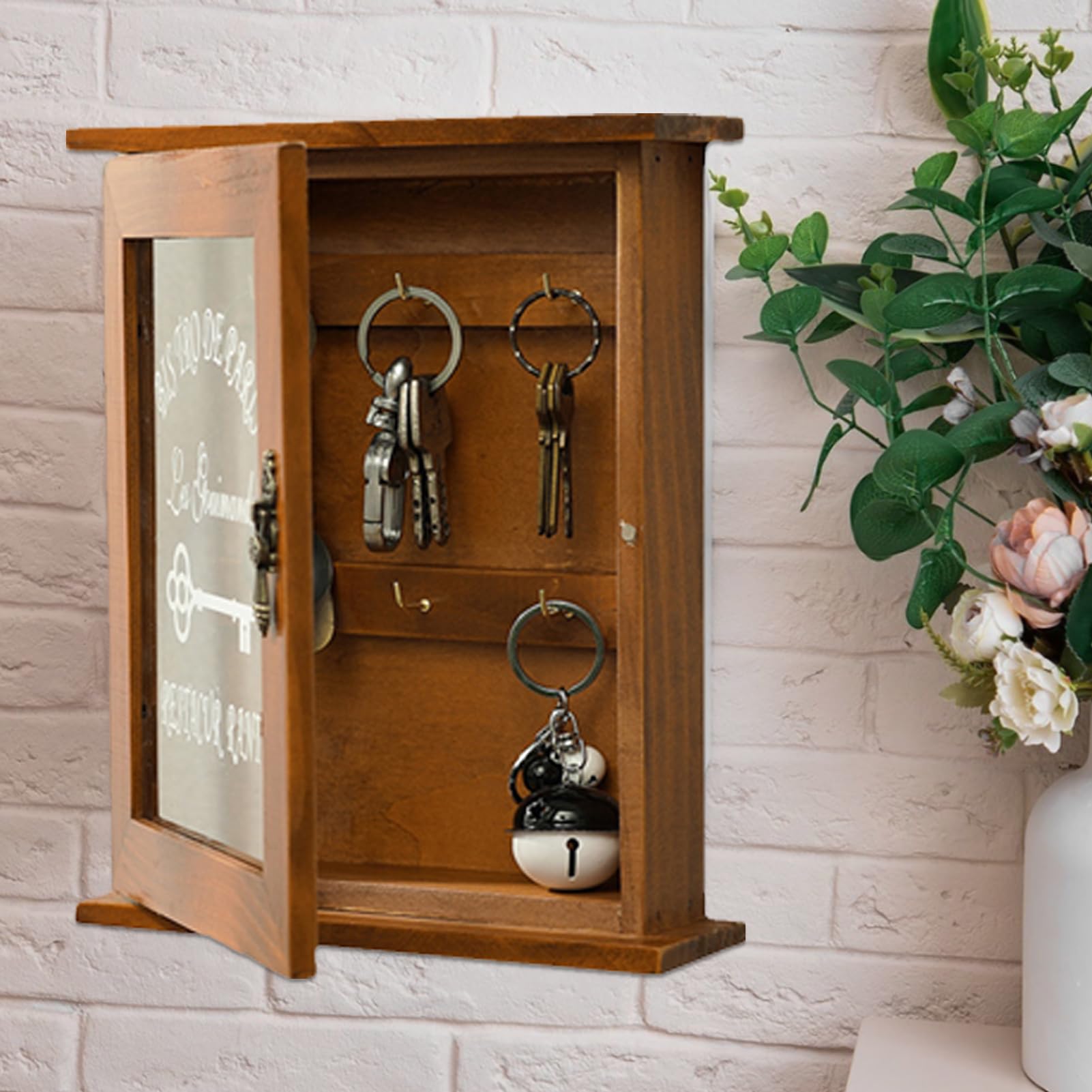 Guarda Llaves Pared Originales Caja De Madera Para Llaves (6