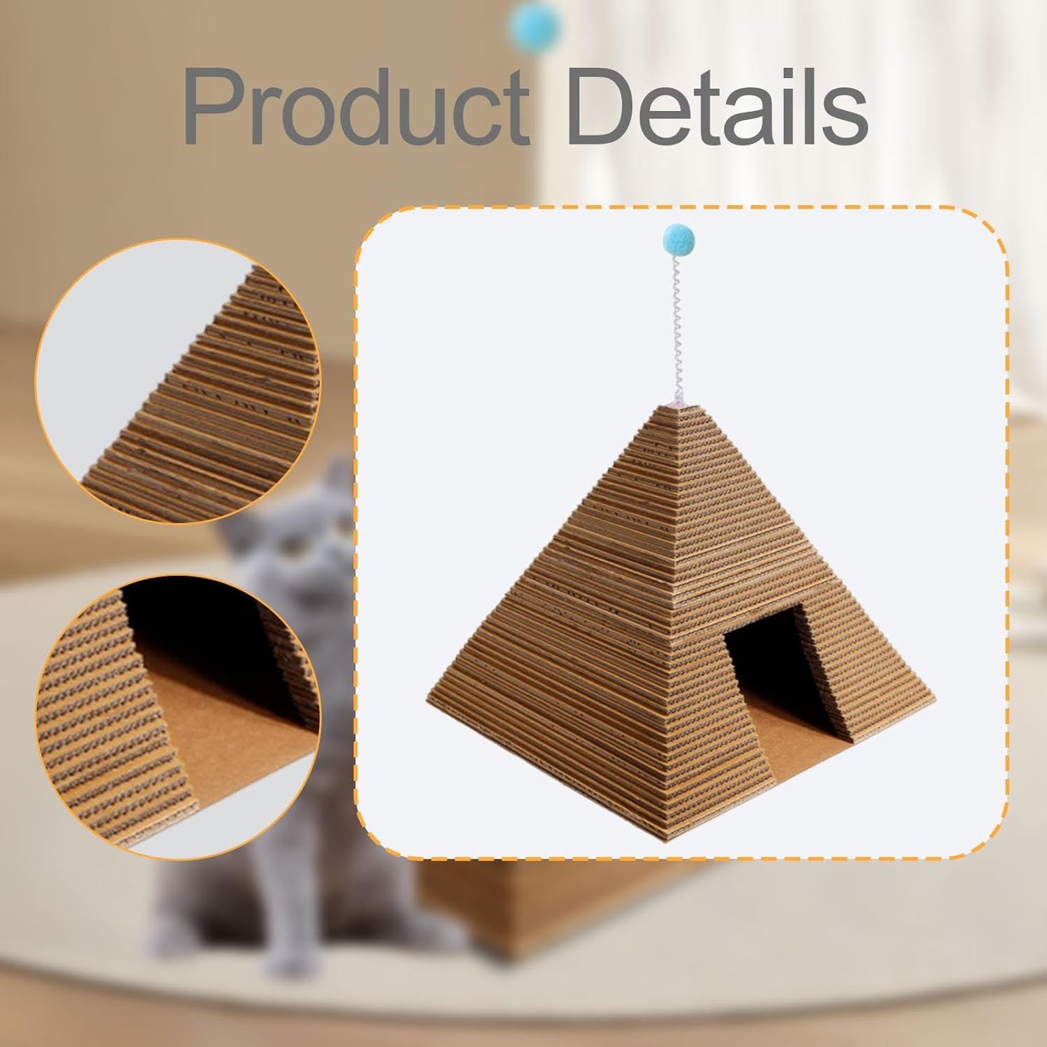 猫の爪とぎ用段ボール 爪研ぎ 遊び道具 家具保護