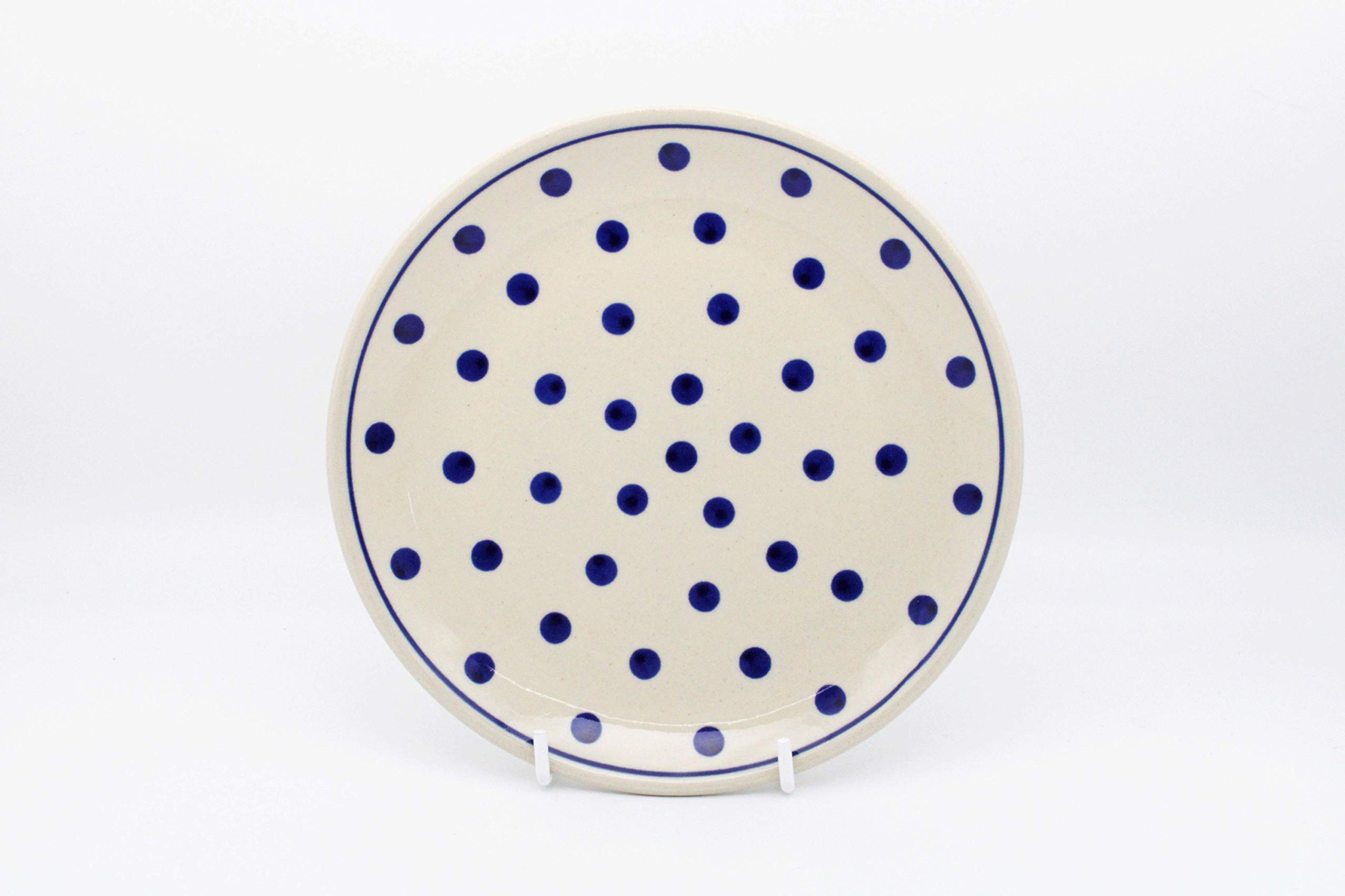 Polish Pottery Boleslawiec Plate, Side Plate, 16cm, in DOTTY pattern