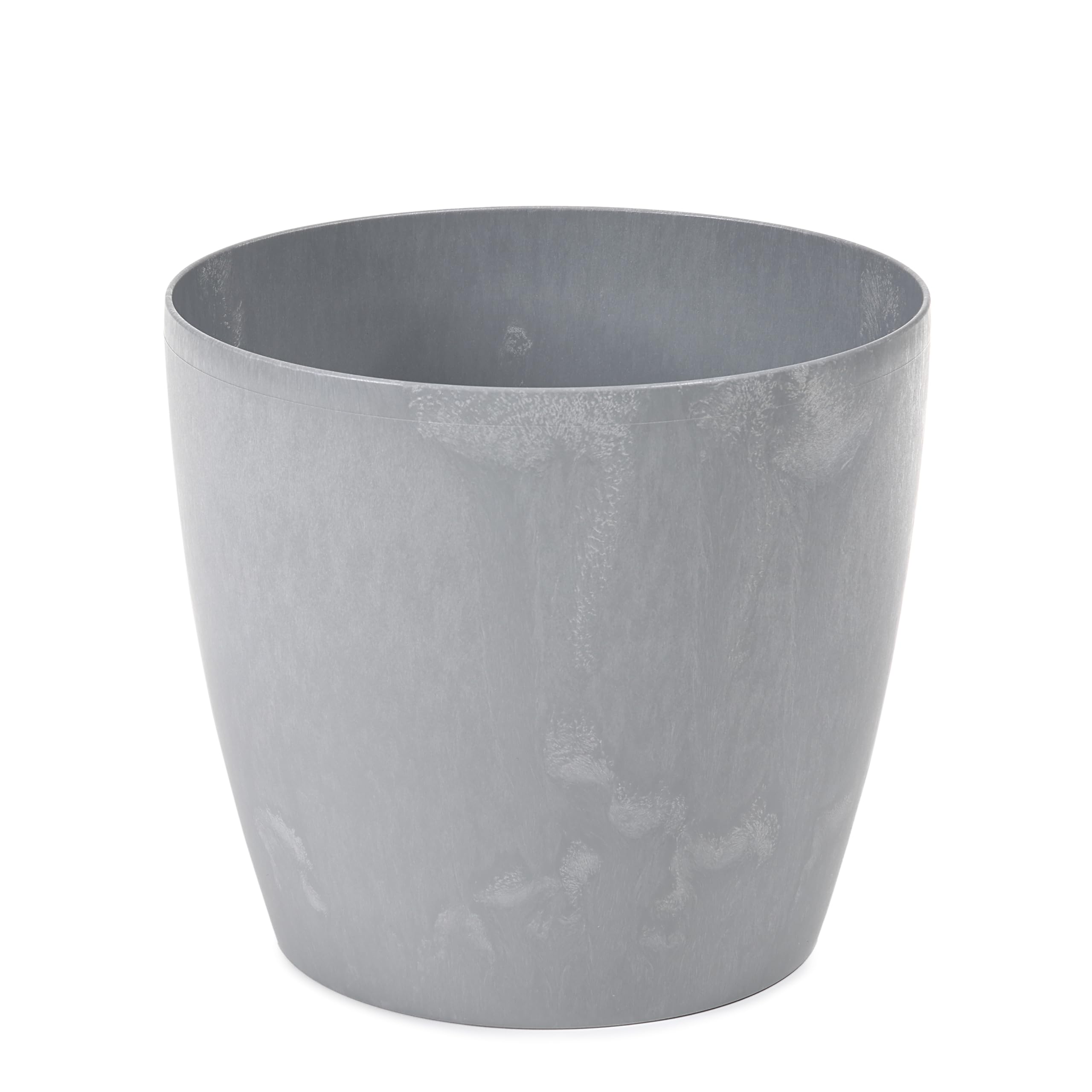 Flower Pots Concrete Effect Plant Pots House plants garden pots flower pot (Concrete Grey, 36cm x 31cm)