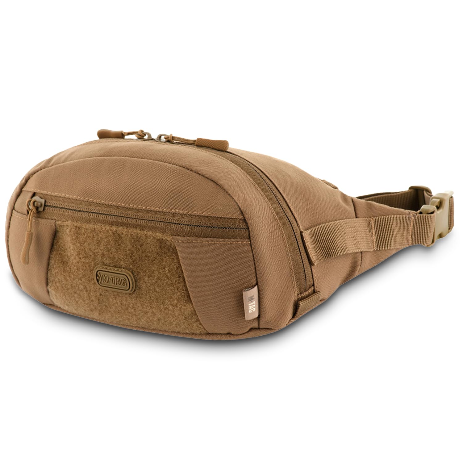 M-Tac Fanny Pack for Men Tactical Belt Bag - Large Companion Waist Bag - Coyote Cross Body Bag for EDC - Waist Pack