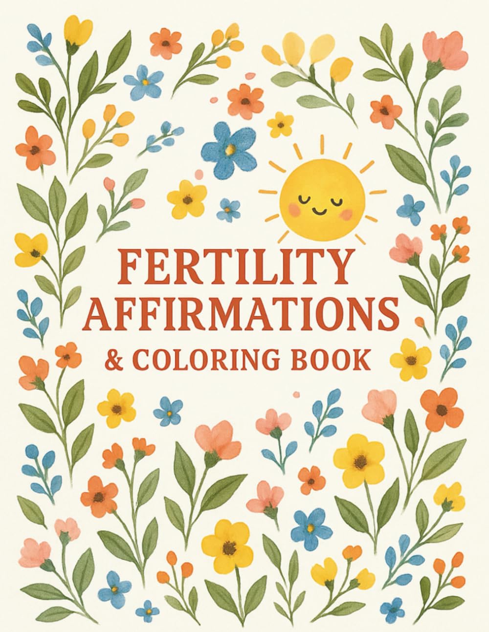 Fertility Affirmations & Coloring Book