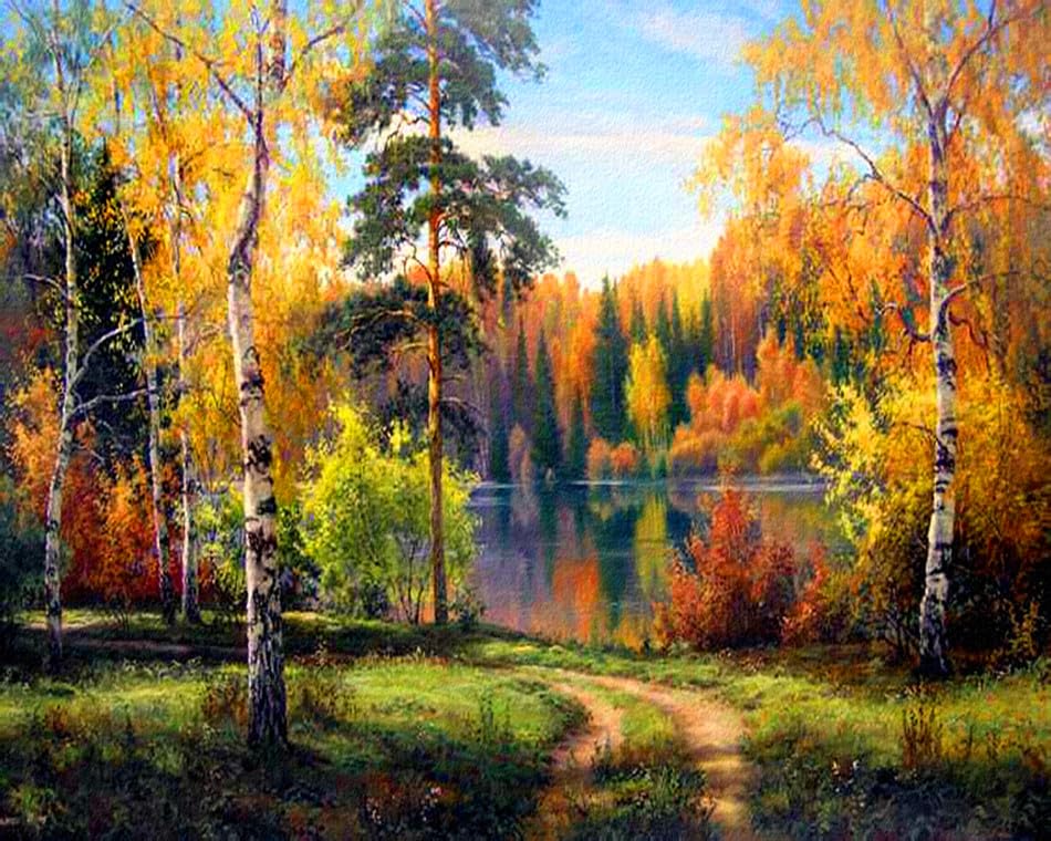 Meecaa Kit Pittura A Olio Per Numeri Per Adulti - Paesaggio Con Scena Di Neve, Tela 40x50 Cm, Colori Acrilici E Pennelli Inclusi