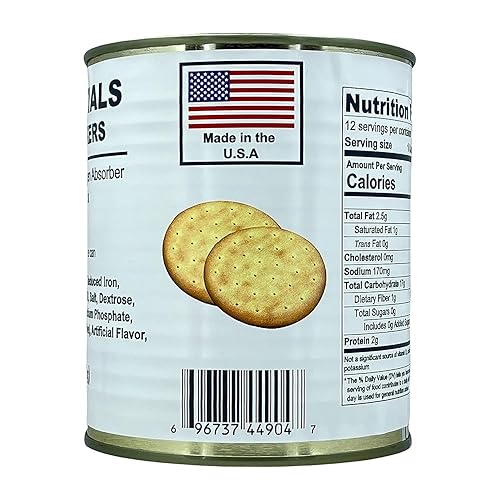 Miniatura 7 de Future Essential - Galletas de pan de marinero liofilizadas  Galletas de barco  Alimentos de supervivencia de emergencia  Almacenamiento de