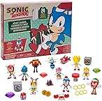 Sonic The Hedgehog Advent Calendar 2024 - 24 Surprises with Exclusive Collectible 2.5 Inch Holiday Action Figures!