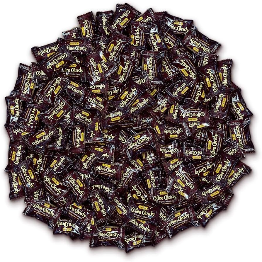 Bali's Coffee Candy, 2.2 Pound Bag, Indivily Wrapped Hard Candy,