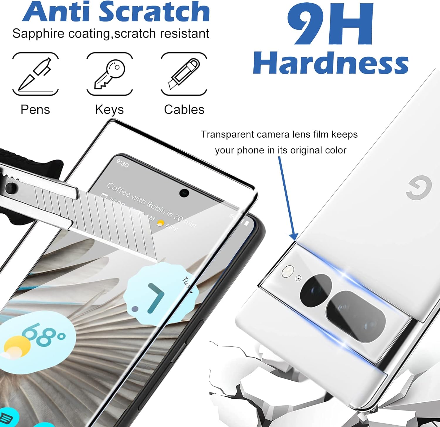 Protectores De Pantalla Mr.Shield Para OPPO A40, A3x Y A3 – Vidrio Templado 9H – 3 Unidades – Fácil Colocación Sin Burbujas
