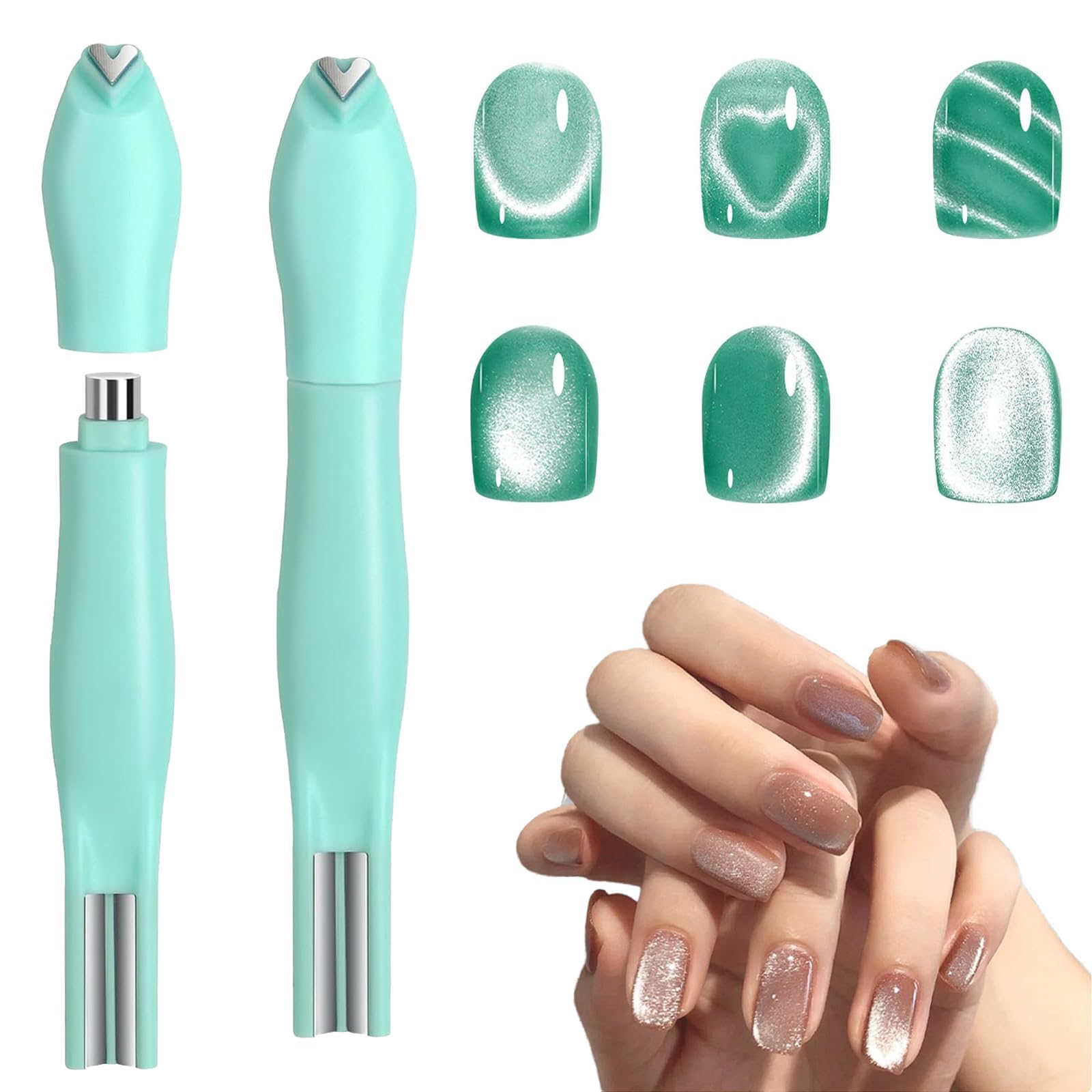 Amazon.co.jp: OKAWASI ネイル用マグネット 3in1 キャッツアイ専用