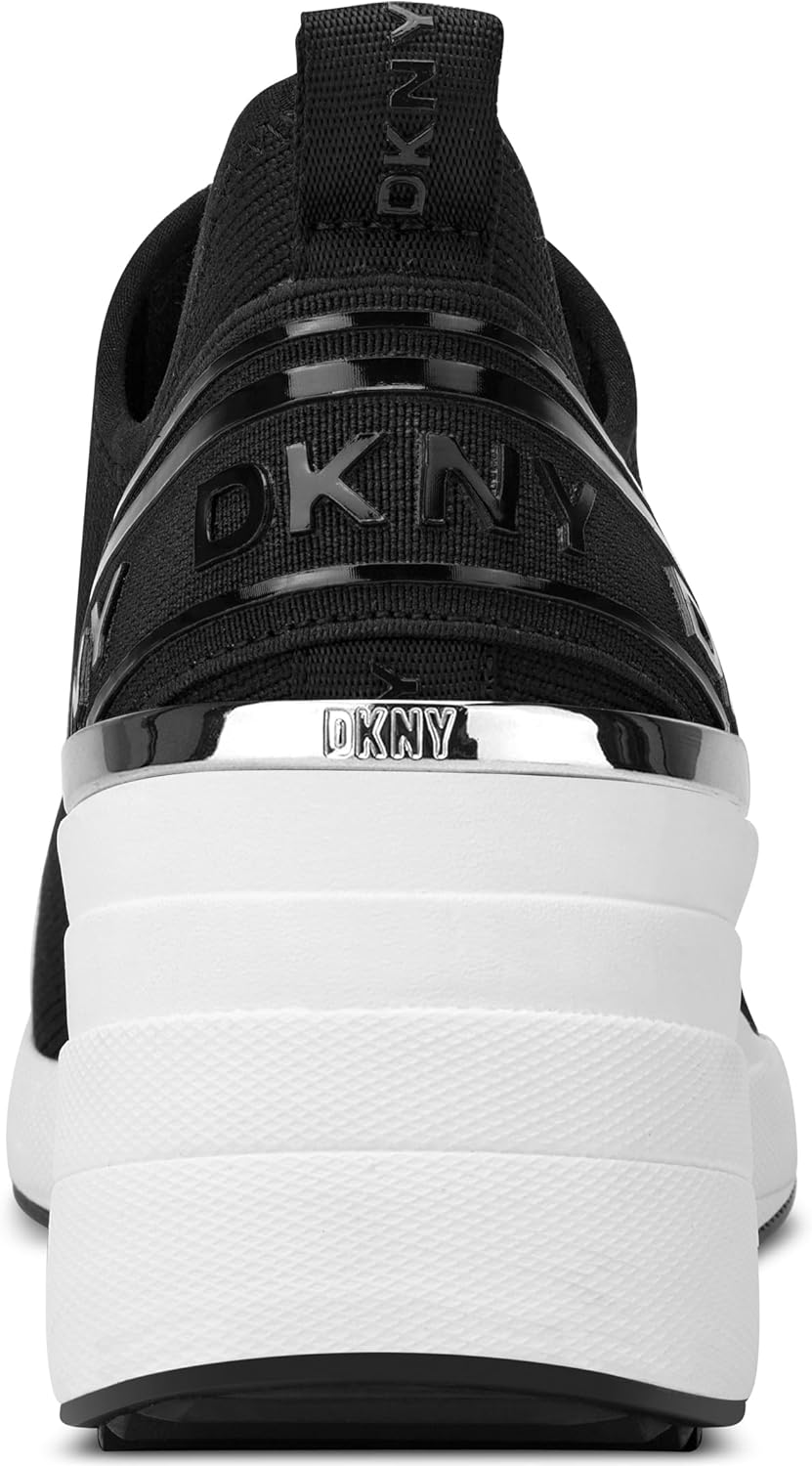 DKNY Women's Keeva Everyday Slip On Wedge Sneakers - Image 3
