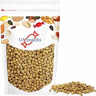 US Snacks - Yellow Double Roasted Chickpeas, Dried Grabanzo Beans (2 Pound)