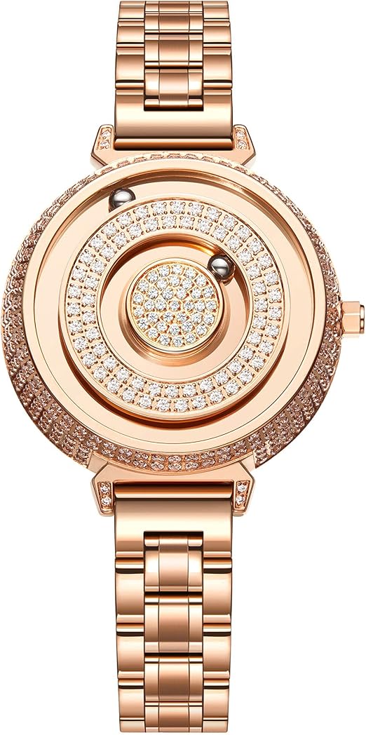 EUTOUR Orologi da Donna, Cronografo da Donna Design Originale Semplice Moda  Casual Orologio da Polso con Banda in Acciaio Inox Maglia : Amazon.it:  Orologi
