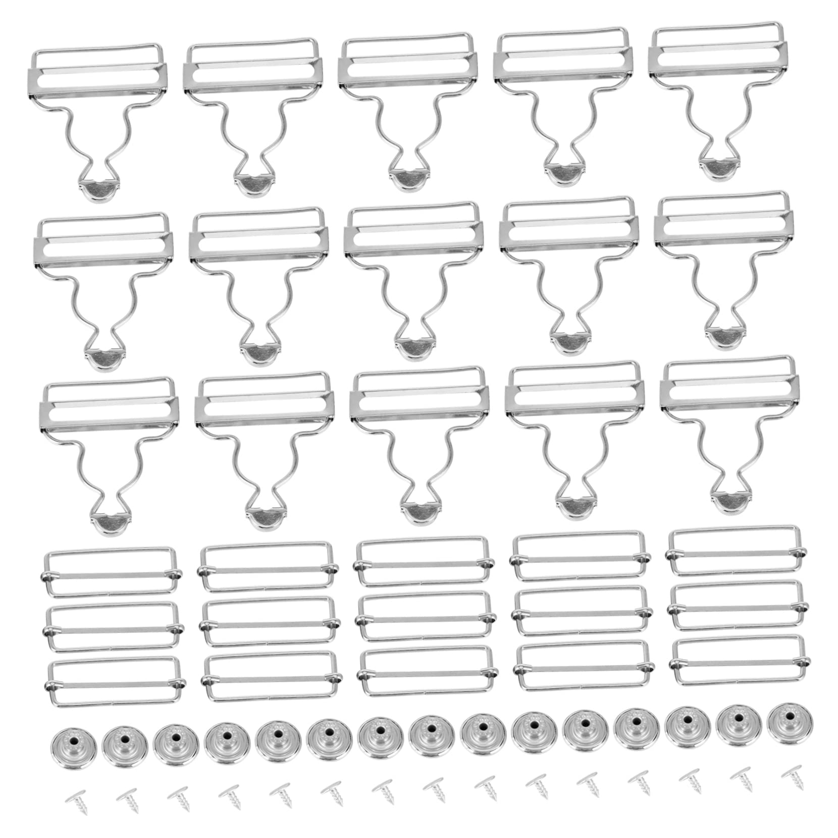 Boucles de bretelles contre sangle qui glisse boutons réglables salopette Homoyoyo